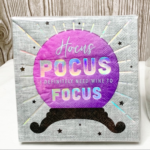 NWT”It’s Just a Bunch of HOCUS POCUS”Candy Jar Set - Picture 3 of 10